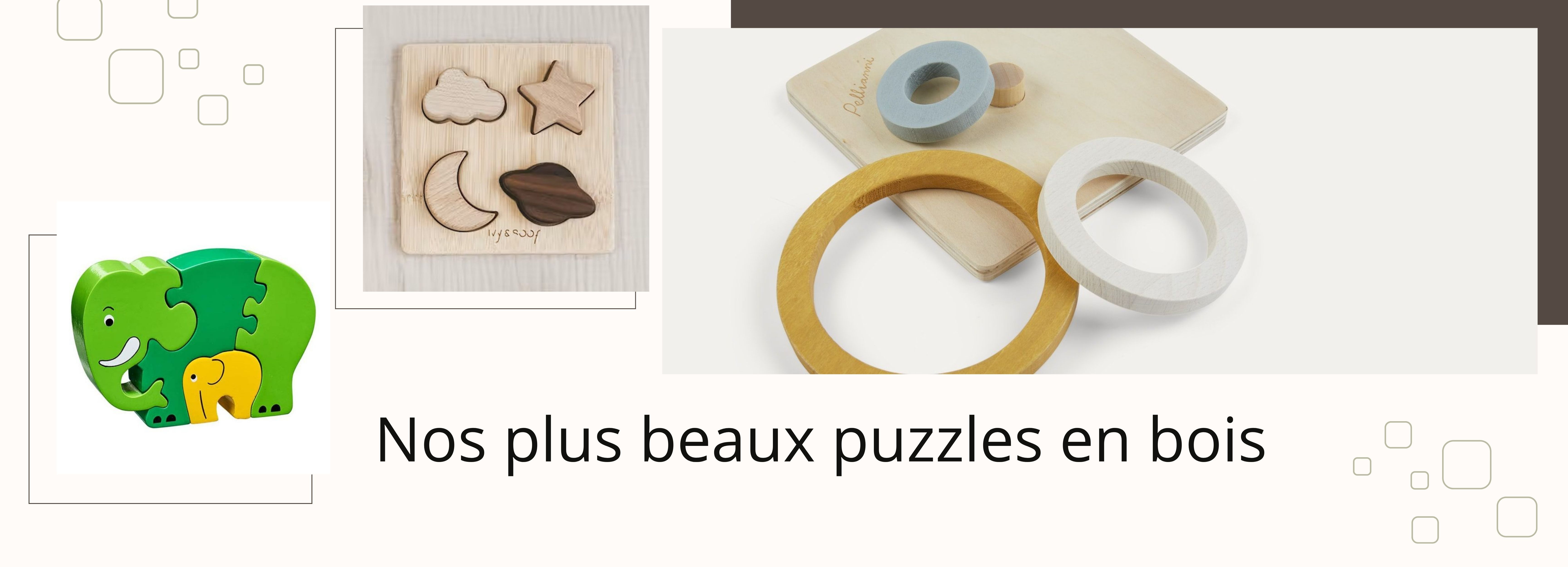Nos plus beaux puzzles en bois